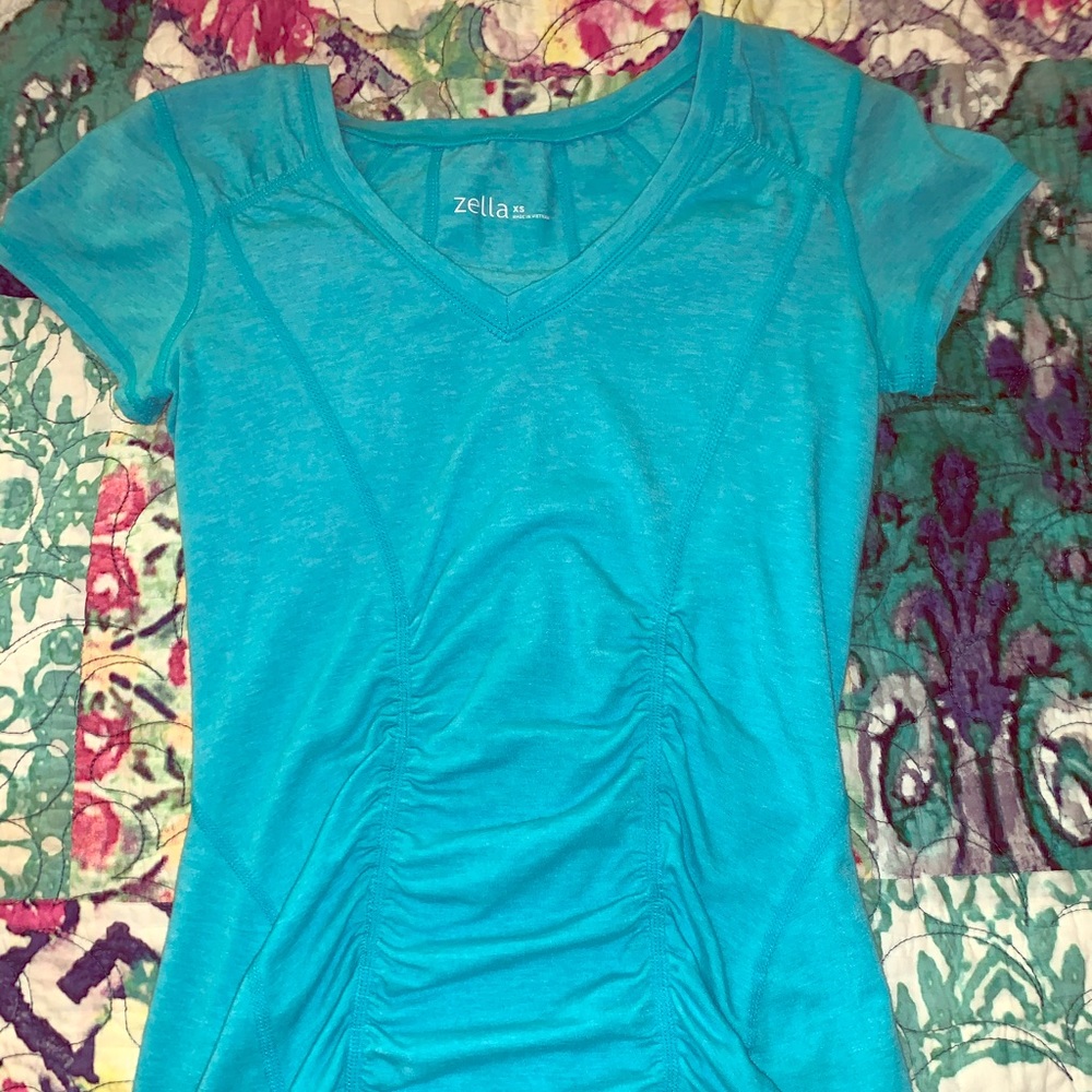 Zella XS Athletic Shirt (Teal)
